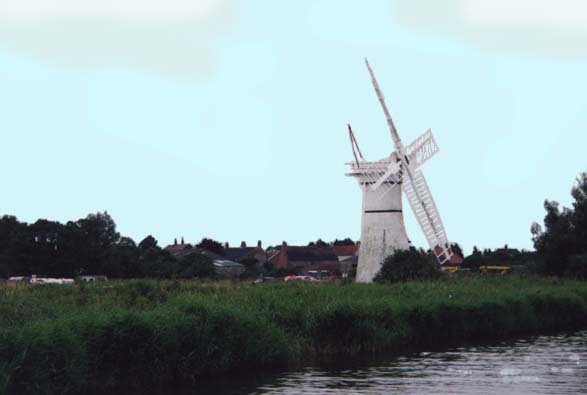 Thurne village and mill