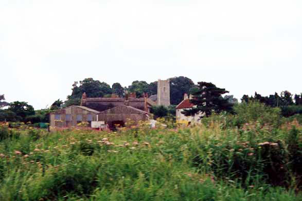 Thurne village and church