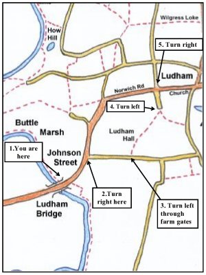 Walk map