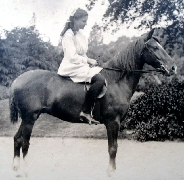 Joan on horse