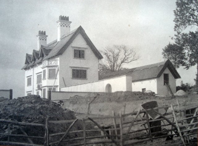 Construction work at
                How Hill