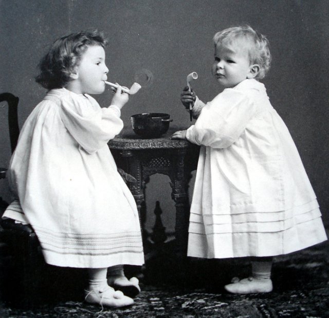 blowing bubbles